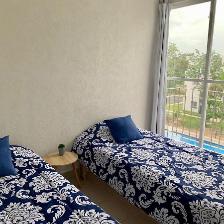 Departamento 2 Habitaciones Vista A La Alberca Sky By Eita Cancun Ngoại thất bức ảnh